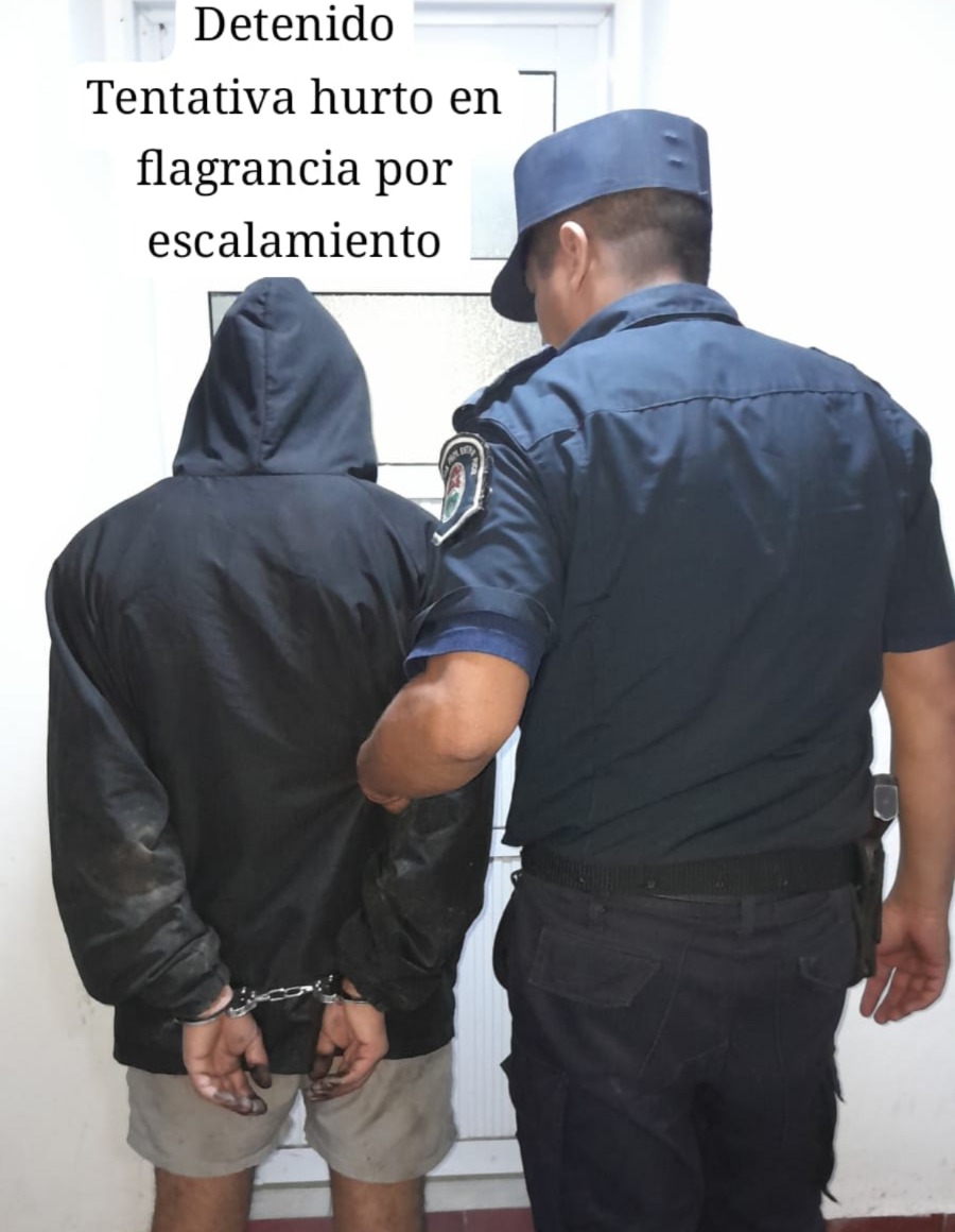 Santa Elena: Escaló una reja para robar, escapó y lo atraparon a metros del local